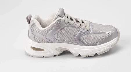 Imagem principal Tênis Esportivo Feminino Vertus Recortes Cinza Vertus Cinza