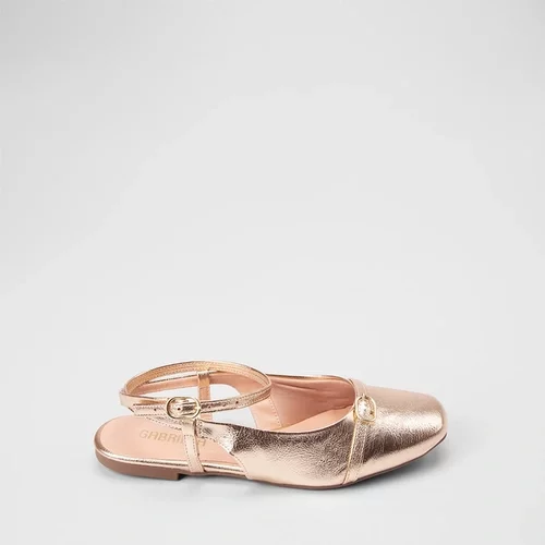 Imagem principal Sapatilha Feminina Gabriela Tira Fivela Metalizado Ouro GABRIELA Ouro