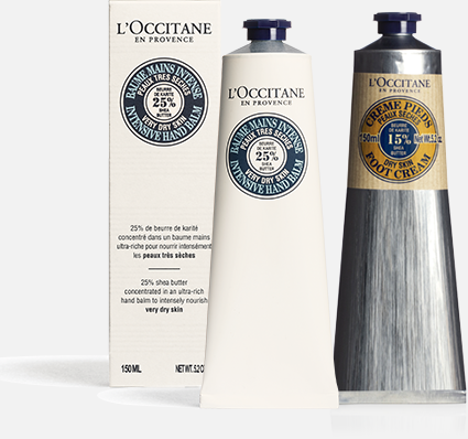 Imagem principal L'OCCITANE Rotina Duo Mãos e Pés Hidratados com Karité L'OCCITANE en Provence L'OCCITANE en Provence