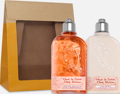 Imagem principal L'OCCITANE Presente Duo Banho Flor de Cerejeira L'OCCITANE en Provence L'OCCITANE en Provence