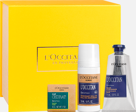 Imagem principal L'OCCITANE Presente Trio com Cap Cedrat e L'Occitan L'OCCITANE en Provence L'OCCITANE en Provence