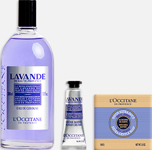 Imagem principal L'OCCITANE Trio Perfumado Lavanda L'OCCITANE en Provence L'OCCITANE en Provence