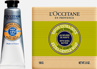 Imagem principal L'OCCITANE Sabonete Karité Verbena 100g + Creme de Pés Karité 10ml L'OCCITANE en Provence L'OCCITANE en Provence