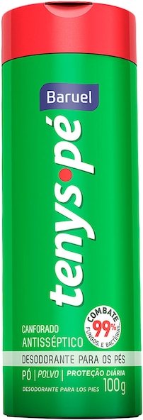 Desodorante para os Pés Tenys Pé Baruel Canforado - Pó - 100g