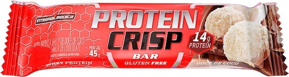 Imagem principal Barra de Proteína Integralmédica Protein Crisp Bar 45g Doce de Coco NAO SE APLICA Integralmedica NAO SE APLICA