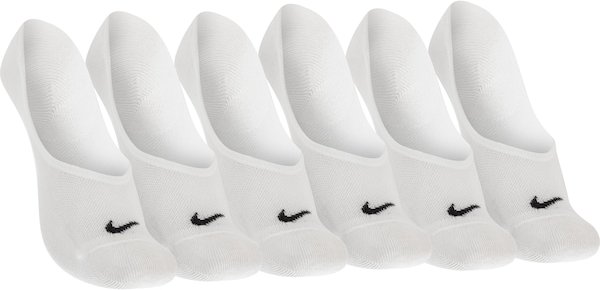 Kit de Meias Nike Lightweight Footie com 3 Pares - Feminino