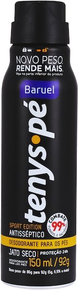 Desodorante para os Pés Tenys Pé Sport Edition - Jato Seco - 150ml