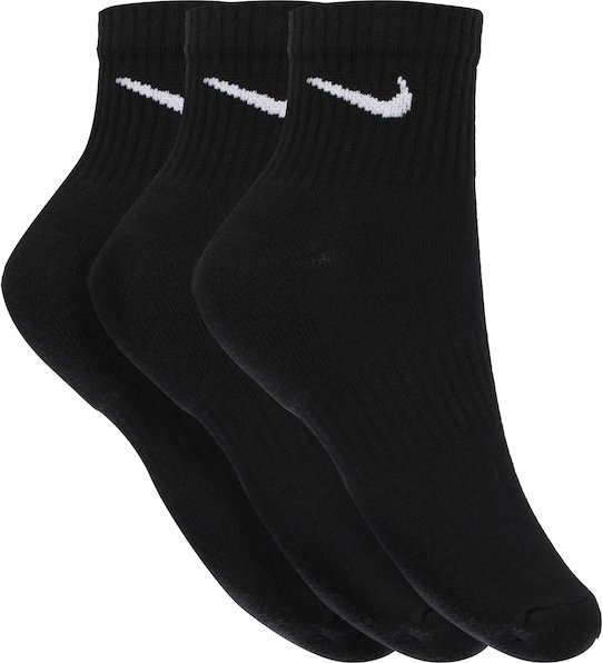 Kit de Meias Nike Everyday Cushion Ankle com 3 Pares - Adulto