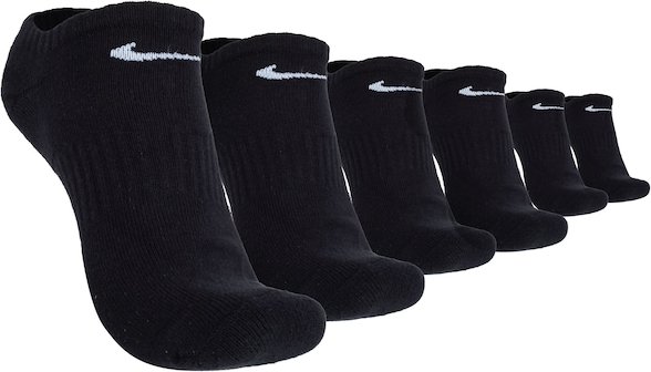 Kit de Meias Invisível Nike Elite Lightweight com 3 Pares - Adulto