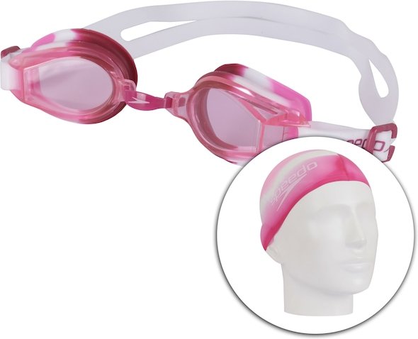Kit de Natação Speedo Swim 3.0 com Óculos + Touca - Infantil