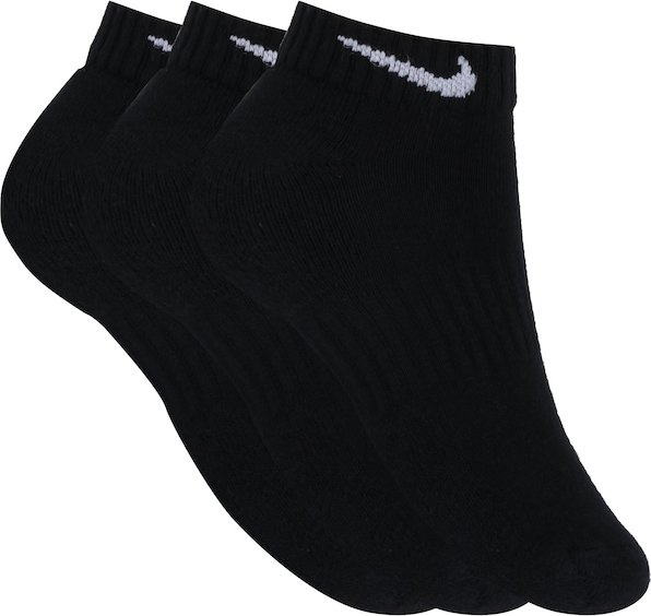 Kit de Meias Nike Everyday Cushioned Low com 3 Pares - Adulto