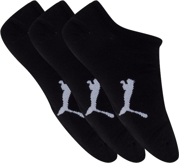 Kit de Meias Sapatilha Puma Esportiva com 3 Pares - 39 a 43 - Adulto