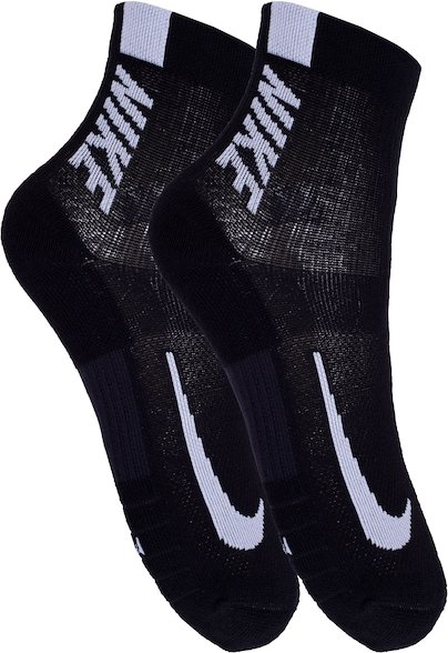 Kit de Meia Para Corrida Cano édio Nike Multiplier com 2 Pares - Adulto