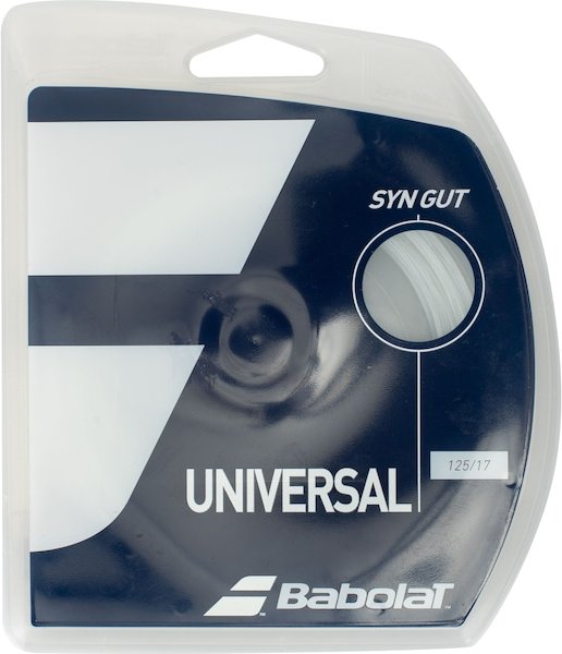 Corda para Raquete de Tênis Babolat Synthetic Gut Universal 1.25 mm 17L - 12 m