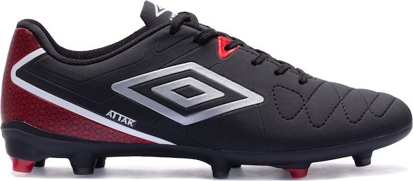 Imagem principal Chuteira de Campo Umbro Attak Eternal - Adulto PRETO/VERMELHO Umbro PRETO/VERMELHO