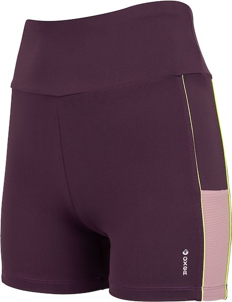 Bermuda Feminina Oxer Textura Cós Médio Média Compressão