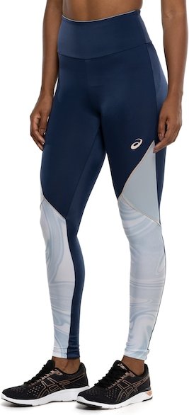 Imagem principal Calça Legging Feminina ASICS Blue Sumi AZUL ESC/AZUL CLA ASICS AZUL ESC/AZUL CLA