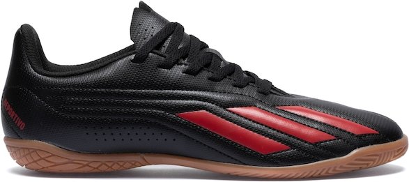 Imagem principal Chuteira Futsal adidas Deportivo II - Infantil PRETO/VERMELHO Adidas PRETO/VERMELHO