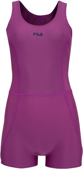 Imagem principal Macaquinho de Hidroginástica Feminino Fila Long Tri PRETO Fila PRETO