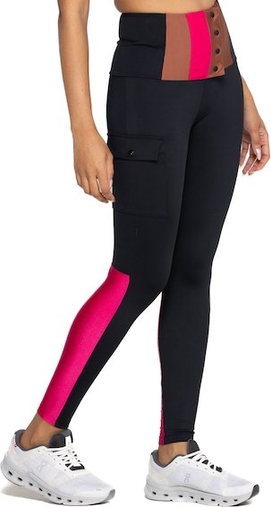 Imagem principal Calça Legging Feminina Lauf Neo PRETO/ROSA Lauf PRETO/ROSA