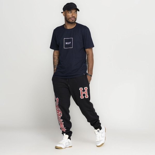 Imagem principal Camiseta Huf Manga Curta Essentials Box Logo AZUL ESCURO HUF AZUL ESCURO