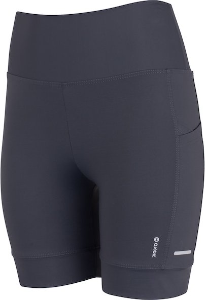 Bermuda Feminina Oxer Bolso Lateral Cós Médio Alta Compressão