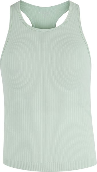 Camiseta Regata Feminina Oxer com Bojo Canelada Sem Costura