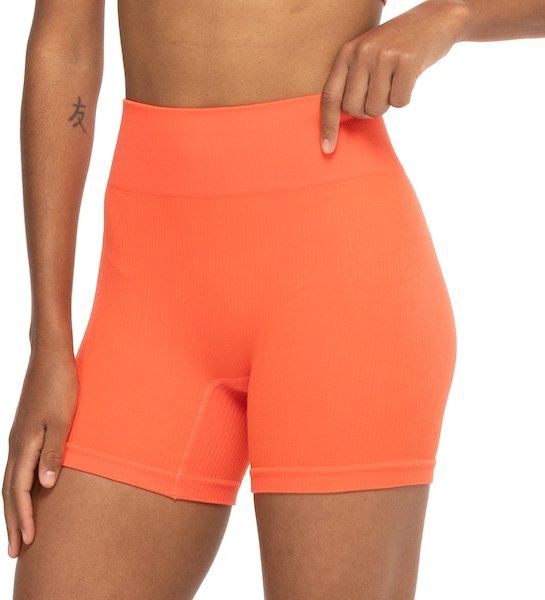 Short Feminino Oxer Canelado Sem Costura
