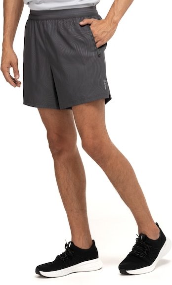 Imagem principal Bermuda Masculina Oxer 2 em 1 Heat Embossed PRETO/CINZA ESC Oxer PRETO/CINZA ESC