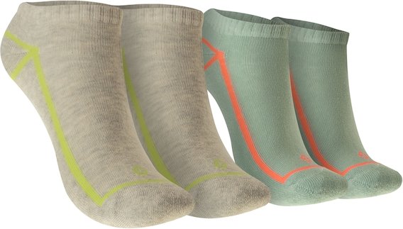 Kit 2 Pares de Meias Cano Baixo Linhas Tamanho 34-38 Oxer Adulto