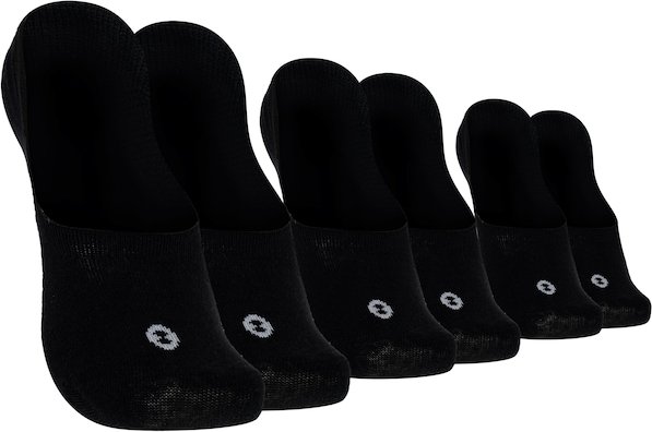 Kit de Meia Oxer Cano Invisível Super 3 Pares Adulto