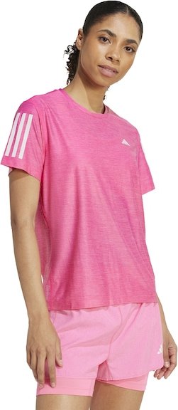 Camiseta Feminina adidas Manga Curta Own The Run Base