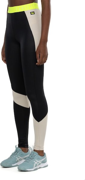 Imagem principal Calça Legging Feminina Fit Dance Elástico Recortada PRETO/ROSA Fit Dance PRETO/ROSA