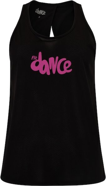 Camiseta Regata Feminina Fit Dance Transpassada