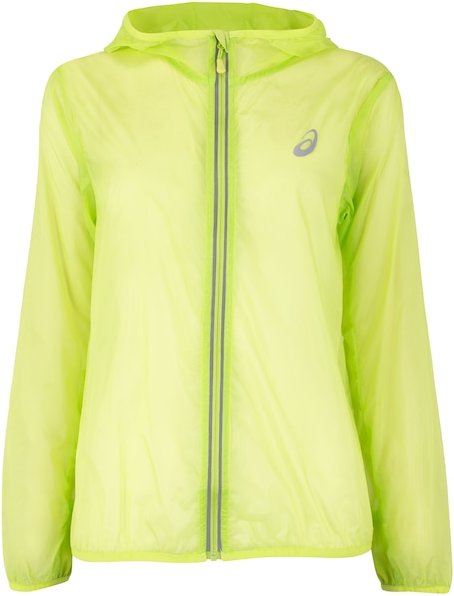 Jaqueta Corta-Vento Feminina ASICS Repelente à Água com Capuz Toyama