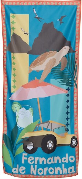 Toalha de Natação Oxer Estampada