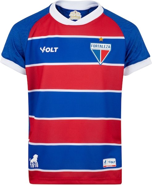 Camisa do Fortaleza I 24 Volt Juvenil Torcedor
