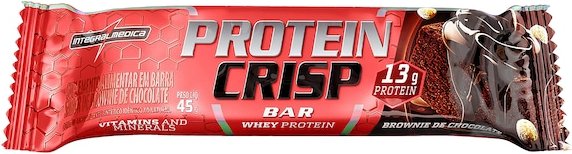 Imagem principal Barra de Proteína Integralmédica Protein Crisp Bar Brownie de 45g CHOCOLATE Integralmedica CHOCOLATE