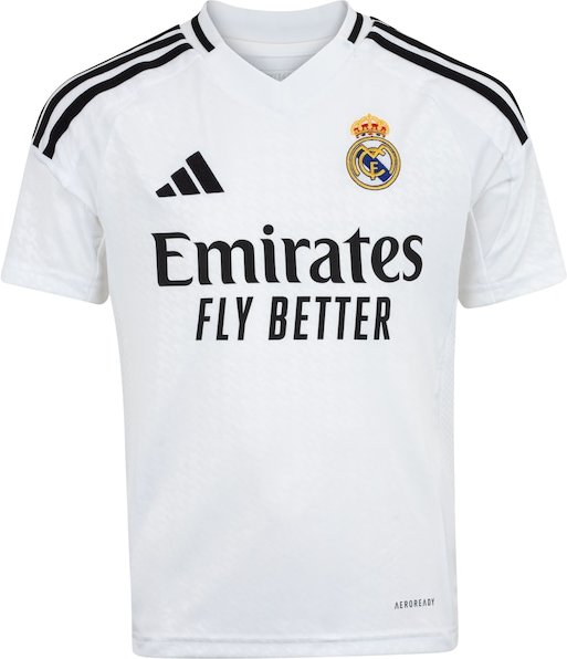 Camisa do Real Madrid I 24/25 adidas Infantil