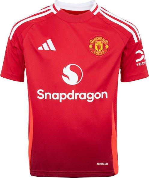 Camisa do Manchester United I 24/25 adidas Infantil Torcedor