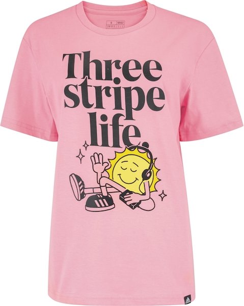 Camiseta Feminina adidas Manga Curta Graphic