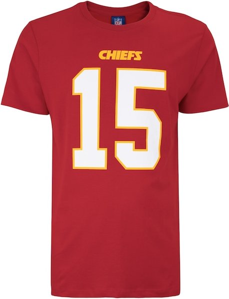 Camiseta do Kansas City Chiefs NFL Masculina Player Mahomes NF022