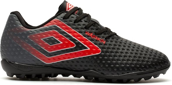 Imagem principal Chuteira Society Umbro Warskin Júnior Refactor PRETO/VERMELHO Refactor PRETO/VERMELHO