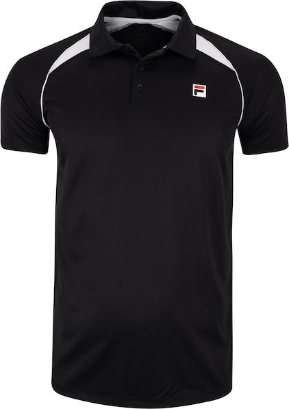 Imagem principal Camisa Polo Masculina Fila Tennis Line II PRETO/BRANCO Fila PRETO/BRANCO