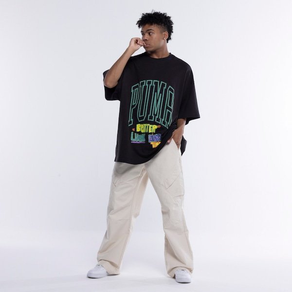 Camiseta Puma Manga Curta Getting Crafty Gender Neutral