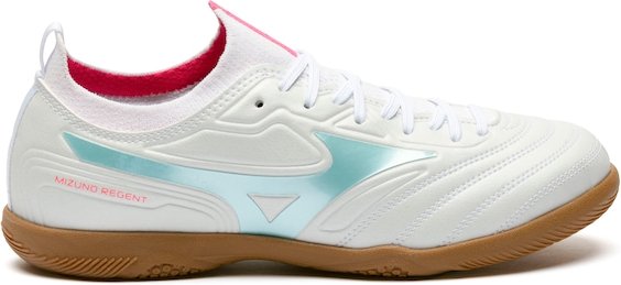 Imagem principal Chuteira Futsal Mizuno MZ Regent Adulto BRANCO/AZUL CLA Mizuno BRANCO/AZUL CLA