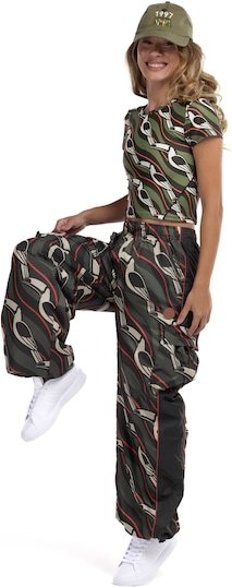 Blusa Cropped Farm Vivo Tucano Gráfico Feminina