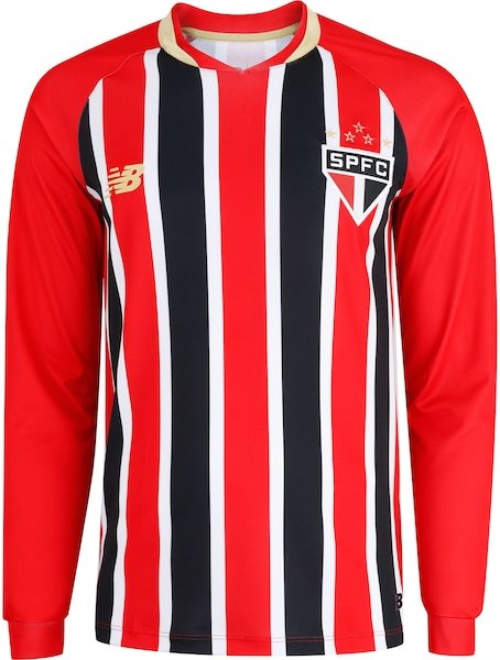 Camisa do São Paulo II 25/26 Away Manga Longa New Balance Unissex
