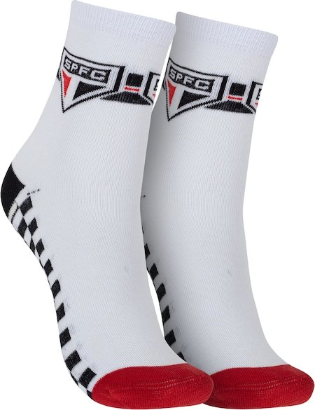 Kit de Meias do São Paulo Rikam Soquete Tamanho 29 ao 33