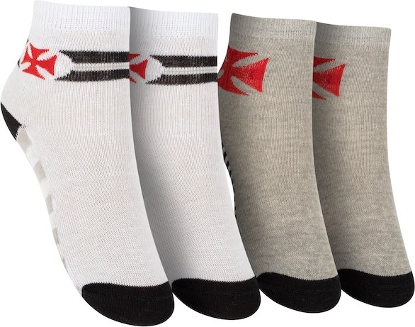 Kit de Meias do Vasco da Gama Rikam Soquete Tamanho 21 ao 24